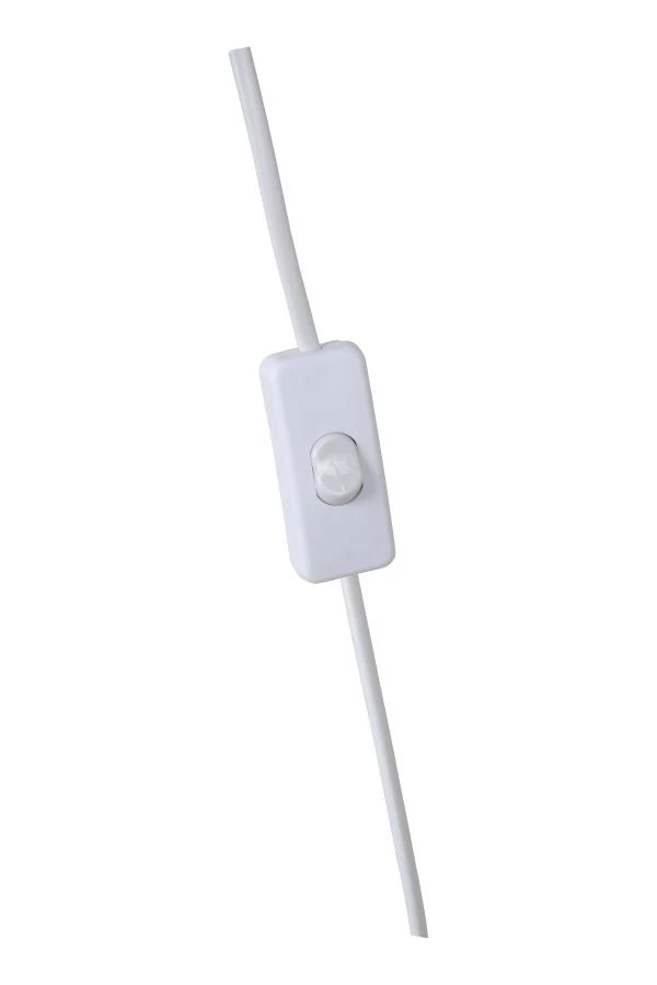 Lucide SEBO - Bedside lamp / Wall light - 1xE27 - White - detail 3